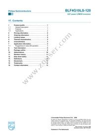 BLF4G10LS-120 Datasheet Page 13