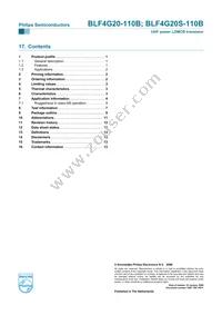 BLF4G20S-110B Datasheet Page 14