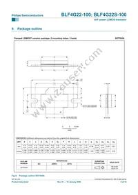 BLF4G22S-100 Datasheet Page 9