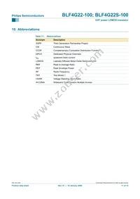 BLF4G22S-100 Datasheet Page 11