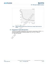 BLF574 Datasheet Page 4