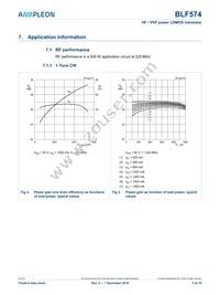 BLF574 Datasheet Page 5