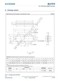 BLF574 Datasheet Page 15