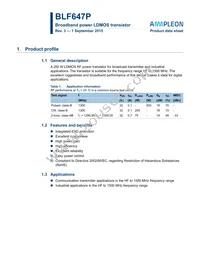 BLF647P Datasheet Cover