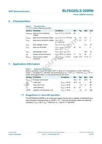 BLF6G05LS-200RN Datasheet Page 3