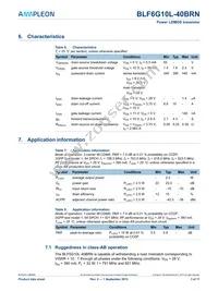 BLF6G10L-40BRN Datasheet Page 3