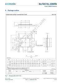 BLF6G10L-40BRN Datasheet Page 7