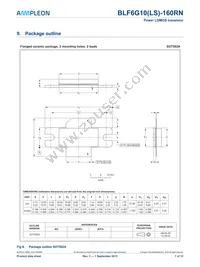 BLF6G10LS-160RN Datasheet Page 7