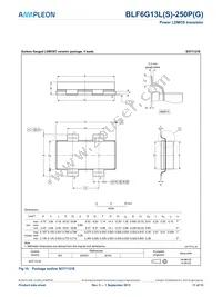 BLF6G13LS-250PGJ Datasheet Page 11