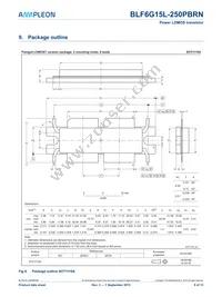 BLF6G15L-250PBRN Datasheet Page 9