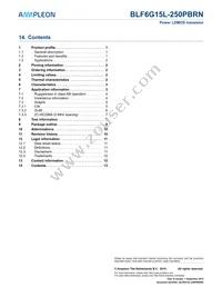 BLF6G15L-250PBRN Datasheet Page 13