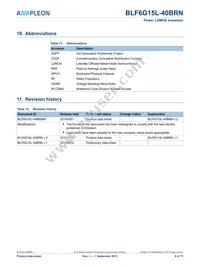 BLF6G15L-40BRN Datasheet Page 8