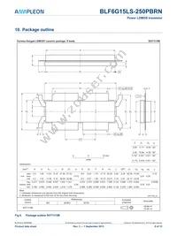 BLF6G15LS-250PBRN Datasheet Page 8