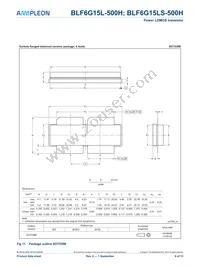 BLF6G15LS-500H Datasheet Page 9