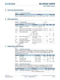 BLF6G20-180PN Datasheet Page 3