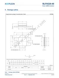 BLF6G20-40 Datasheet Page 8