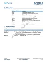 BLF6G20-40 Datasheet Page 9