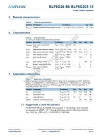 BLF6G20S-45 Datasheet Page 3