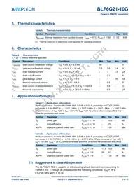 BLF6G21-10G Datasheet Page 3