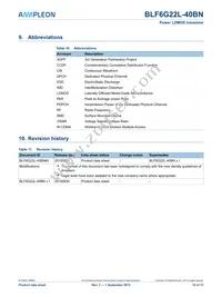 BLF6G22L-40BN Datasheet Page 10