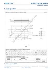 BLF6G22LS-180PN:11 Datasheet Page 9