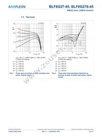 BLF6G27-45 Datasheet Page 5