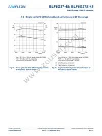 BLF6G27-45 Datasheet Page 8