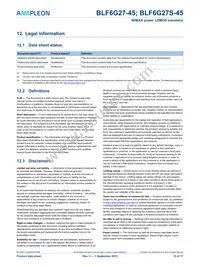 BLF6G27-45 Datasheet Page 15