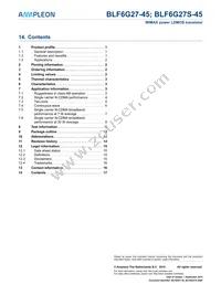 BLF6G27-45 Datasheet Page 17