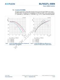 BLF6G27L-50BN Datasheet Page 7