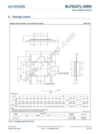 BLF6G27L-50BN Datasheet Page 10