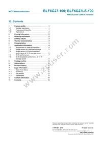 BLF6G27LS-100 Datasheet Page 14