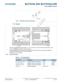 BLF7G10L-250 Datasheet Page 4