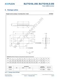 BLF7G10L-250 Datasheet Page 8