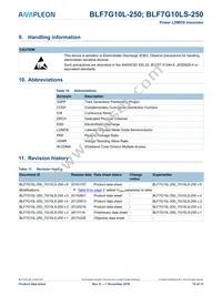 BLF7G10L-250 Datasheet Page 10