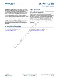 BLF7G15LS-200 Datasheet Page 10