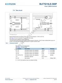 BLF7G15LS-300P Datasheet Page 6