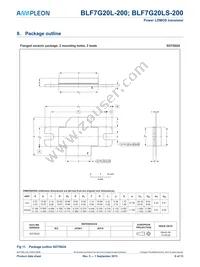 BLF7G20L-200 Datasheet Page 8