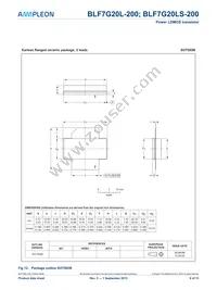 BLF7G20L-200 Datasheet Page 9