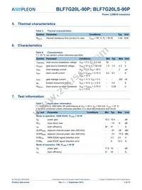 BLF7G20L-90P Datasheet Page 3