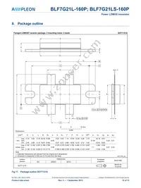 BLF7G21L-160P Datasheet Page 10