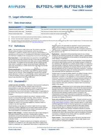 BLF7G21L-160P Datasheet Page 13