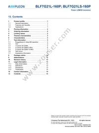 BLF7G21L-160P Datasheet Page 15