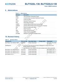 BLF7G22L-130 Datasheet Page 12