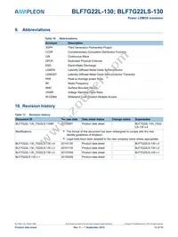 BLF7G22L-130 Datasheet Page 12
