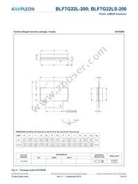 BLF7G22L-200 Datasheet Page 9