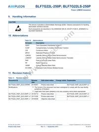 BLF7G22L-250P Datasheet Page 11