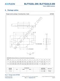 BLF7G22LS-200 Datasheet Page 8