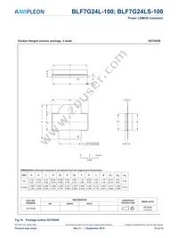 BLF7G24L-100 Datasheet Page 10