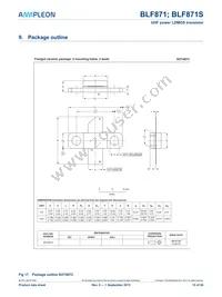 BLF871S Datasheet Page 15